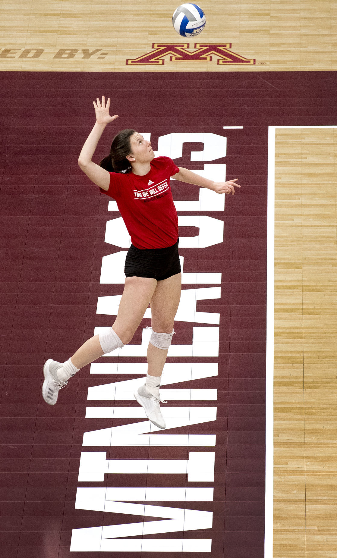 NU Volleyball Practice and Press Conference, 12.12